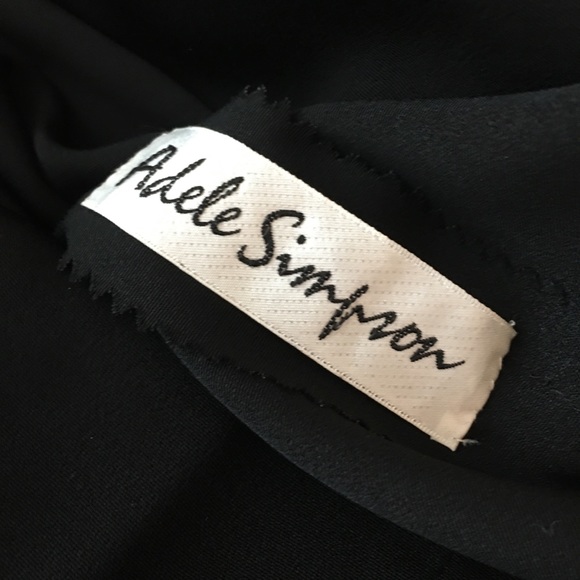 Vintage Black Lace Cocktail Dress, Adele Simpson, NWT, Medium - Picture 16 of 16